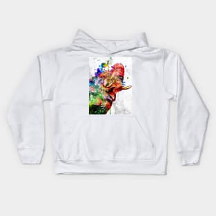 Colorful Elephant Kids Hoodie